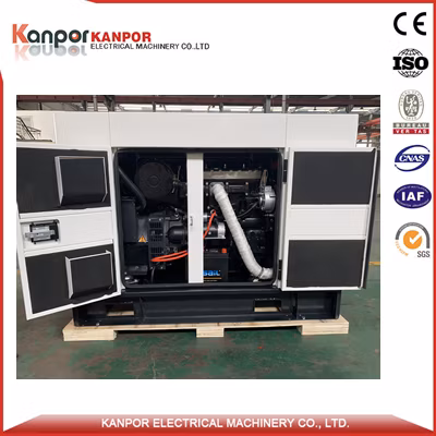 20kVA超静音型ポータブル家庭用ディーゼル発電機セット